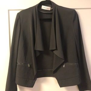 Women's Calvin Klein GreyBlazer/Jacket Size 2